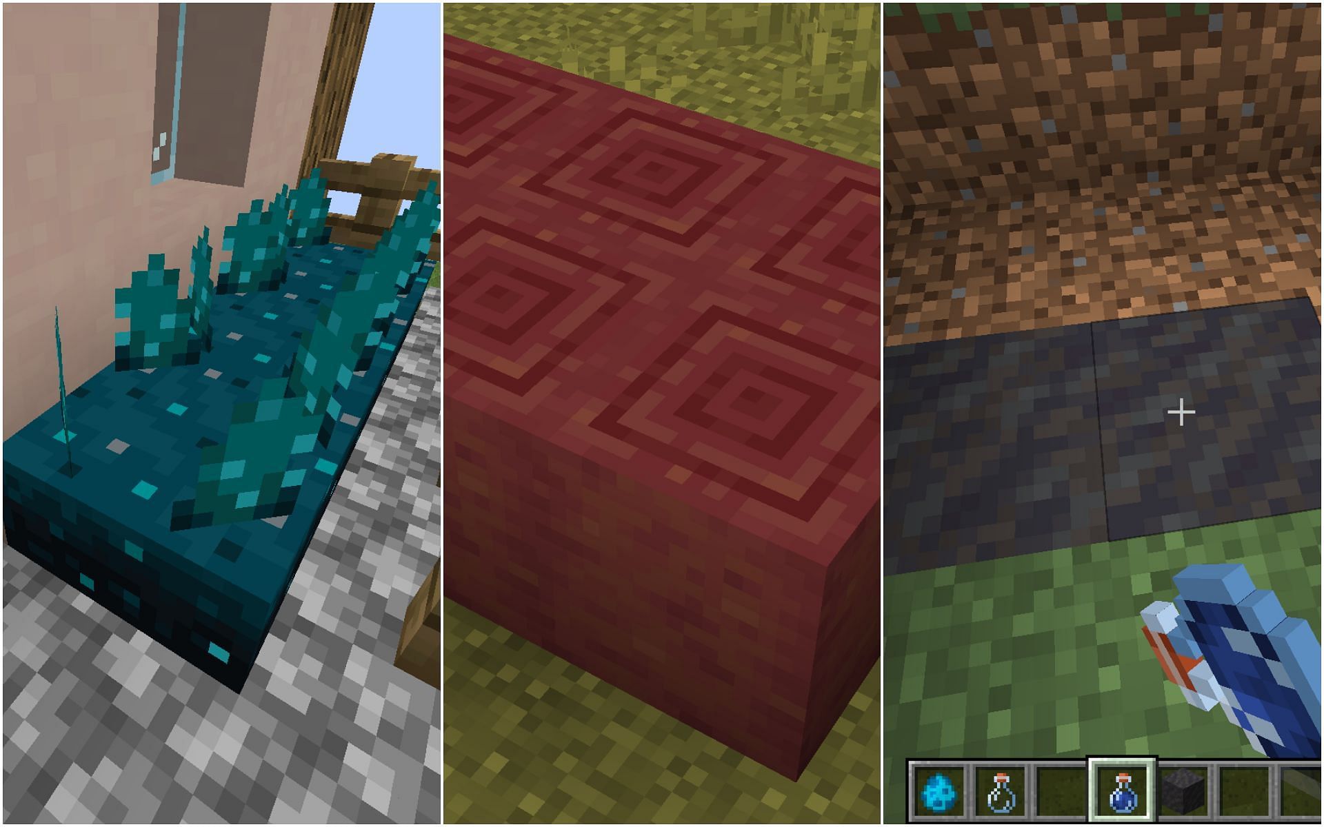 Some of the best blocks in the latest Minecraft update (Image via Mojang)