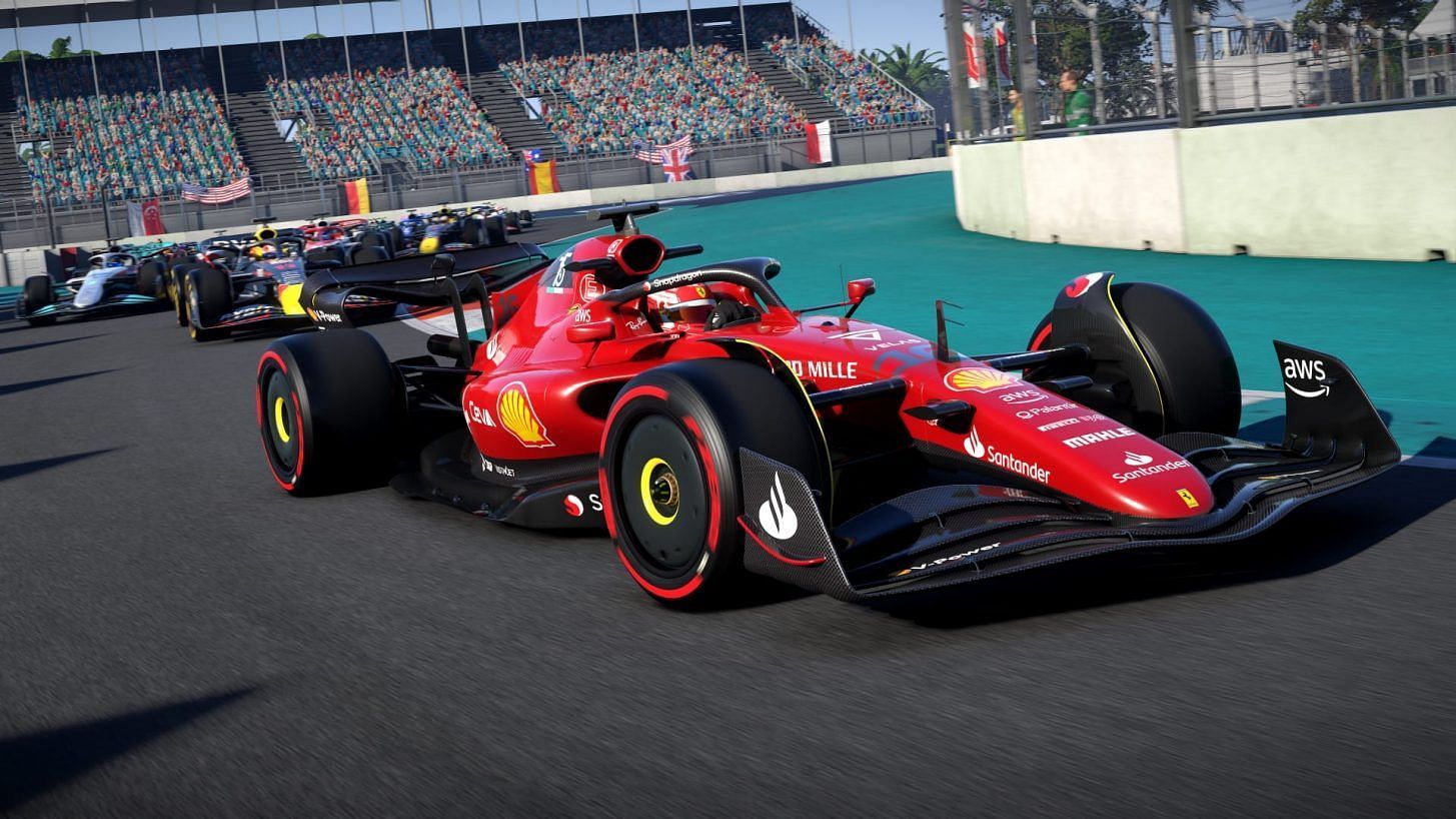 Can you change the difficulty level in F1 22?