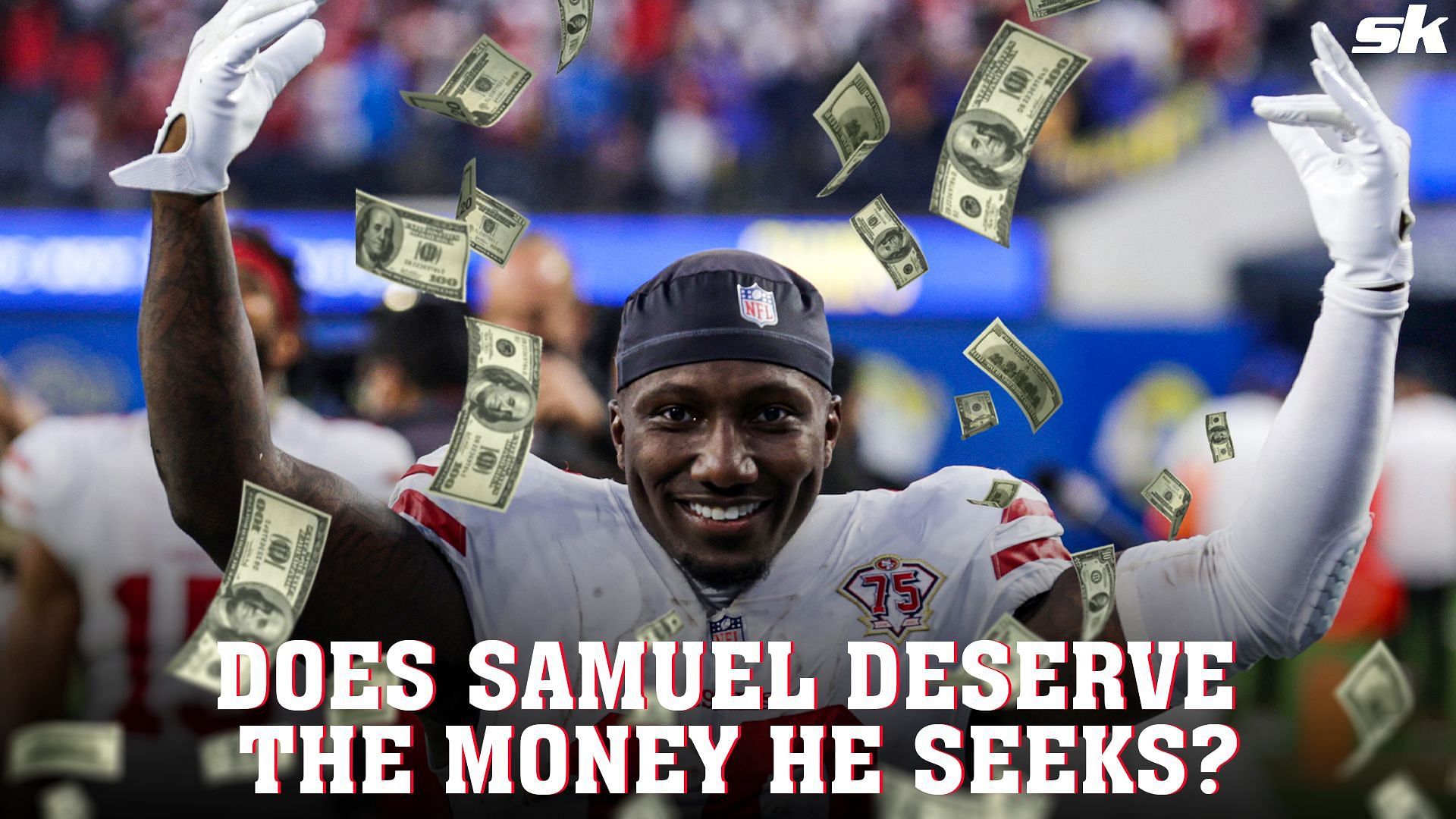 San Francisco 49ers wide receiver Deebo Samuel