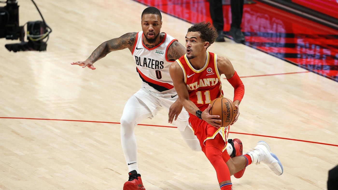 The Atlanta Hawks and Portland Trail Blazers are reportedly having talks about a big offseason trade. [Photo: Complex]