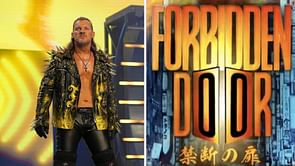 "You are a stupid son of a bi**h" - Chris Jericho responds to ominous threat ahead of Forbidden Door pay-per-view