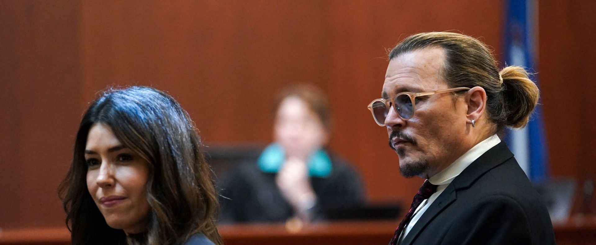 Camille Vasquez opened up about an emotional moment during Johnny Depp&#039;s trial (Image via Getty Images)