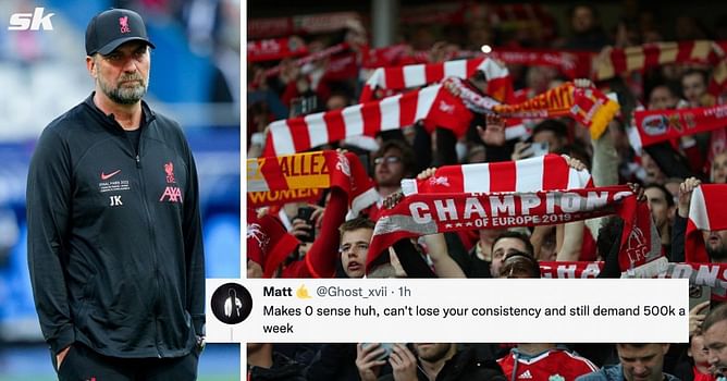 "Bottles a final, demands a pay rise", "A kick to the stomach" - Liverpool fans fume as discouraging transfer update involving 29-year-old emerges