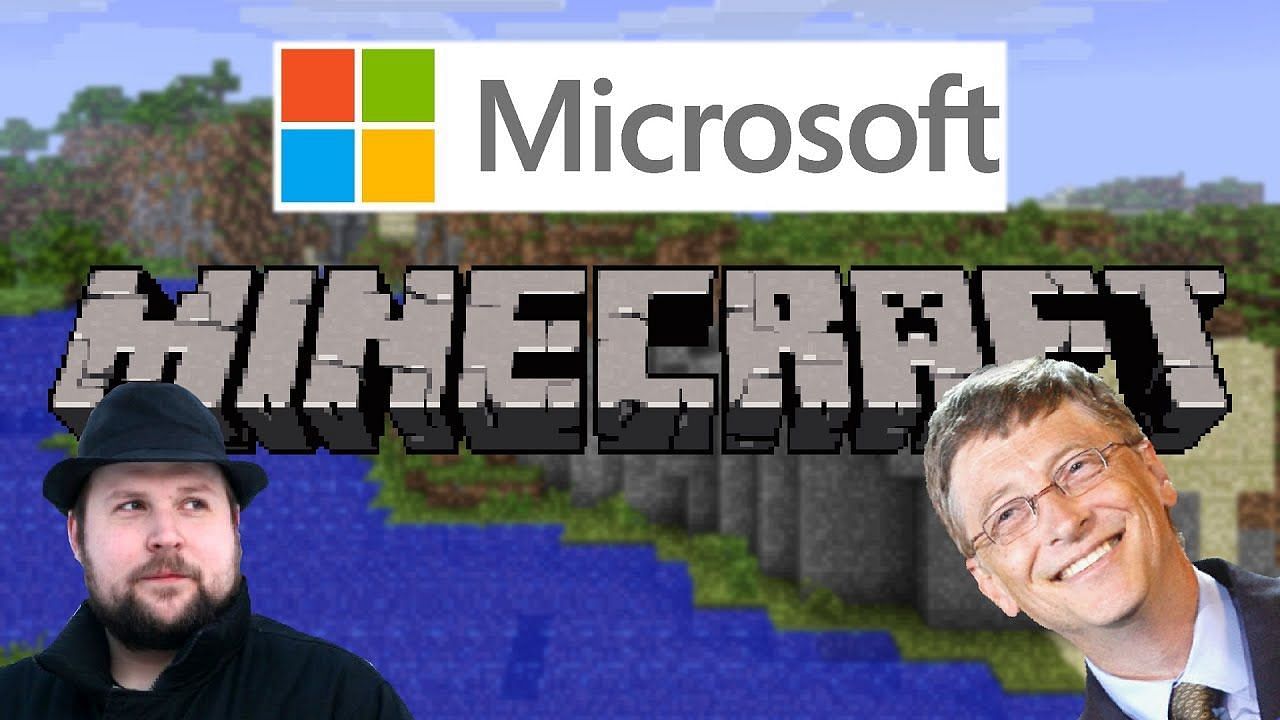 Microsoft owns Mojang (Image via grande1899/YouTube)