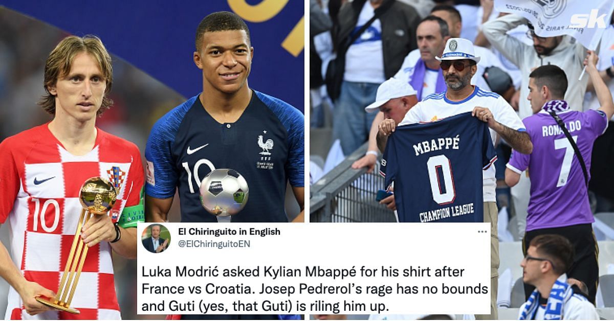 Kylian Mbappe wants Luka Modric's shirt number at Real Madrid