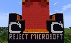 Minecraft Redditor shares intense homemade propaganda