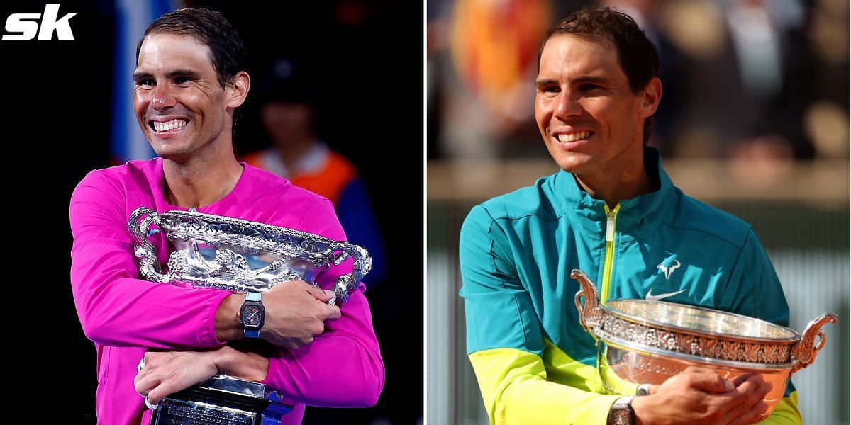 Rafael Nadal is a 22-time Grand Slam champion.