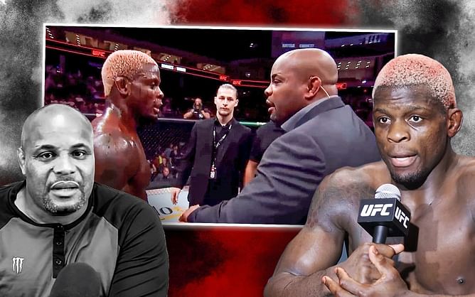 "Wrong place, wrong time" - Phil Hawes apologizes to Daniel Cormier for heated octagon exchange at UFC Fight Night