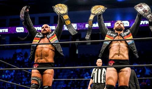 FTR is the current ROH and AAA World Tag Team Champions