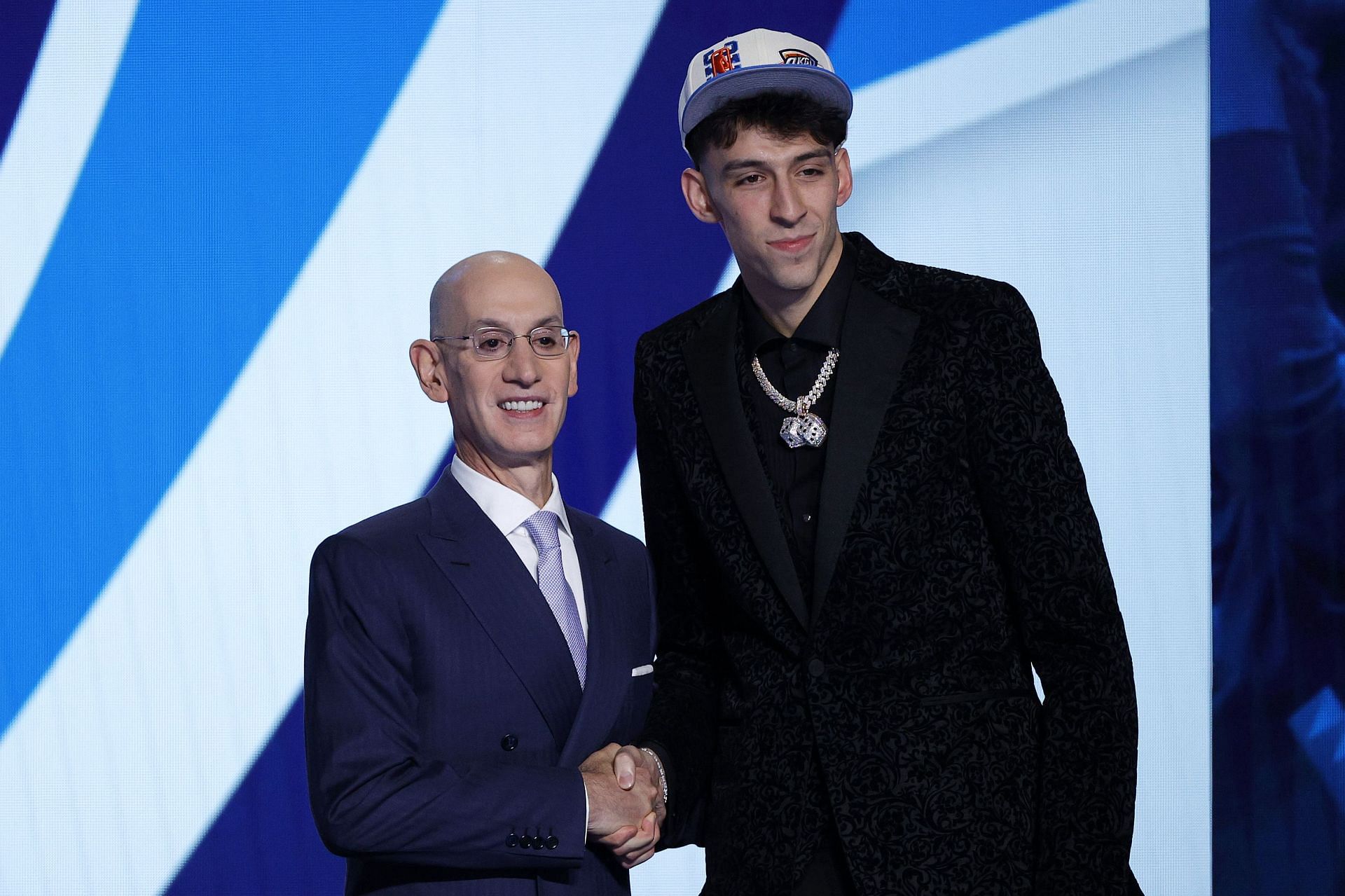 Chet Holmgren at the 2022 NBA Draft