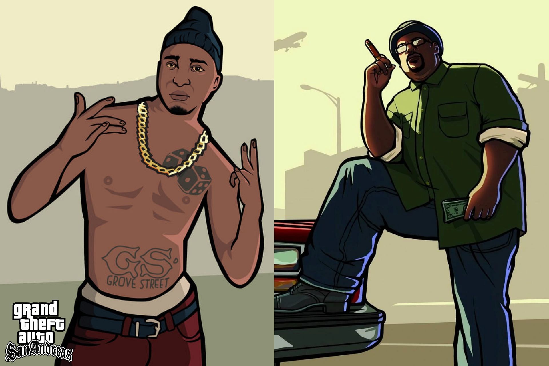 GTA San Andreas have some of the best Supporting characters (Images via Rockstar Games)