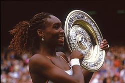 What year did Venus Williams first win Wimbledon? Looking back at her maiden Grand Slam triumph