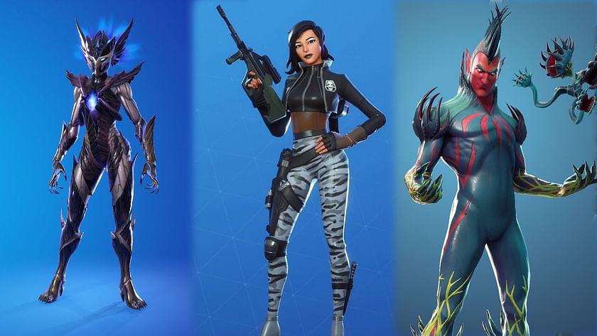 Top 5 least used Fortnite skins in Chapter 2 Season 8