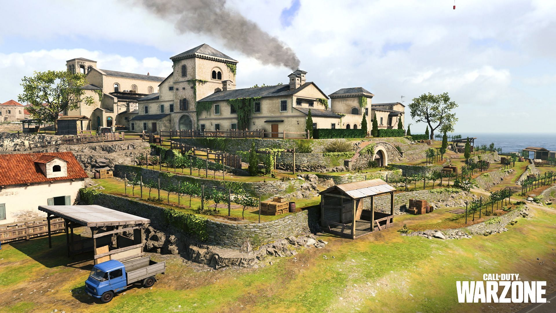 Winery located east of Fortune&#039;s Keep (Image via Activision)