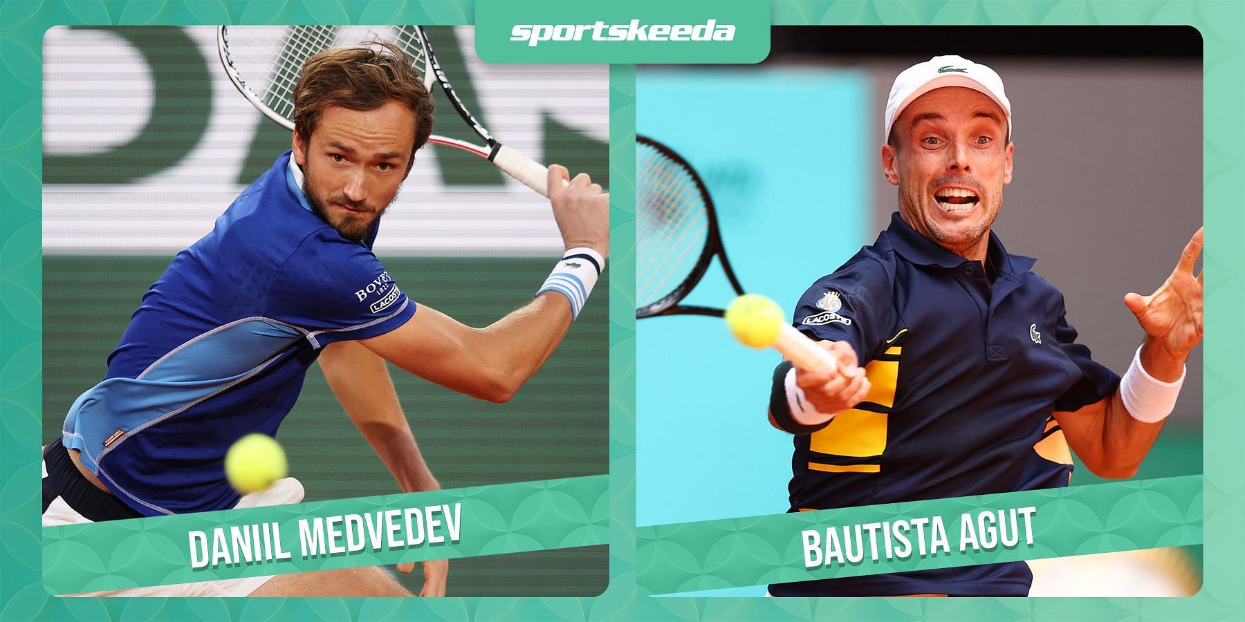 Daniil Medvedev takes on Roberto Bautista Agut in the quarterfinals of the Mallorca Championships