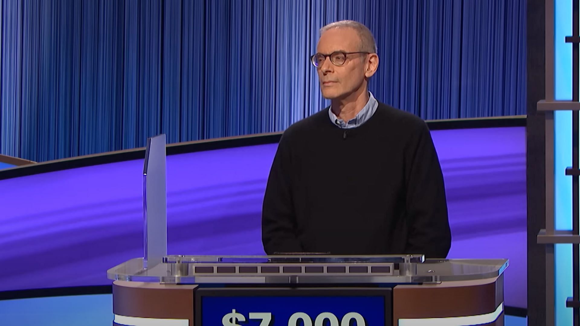 Jeff Weinstock: Tonight&rsquo;s winner (Image via Jeopardy!)