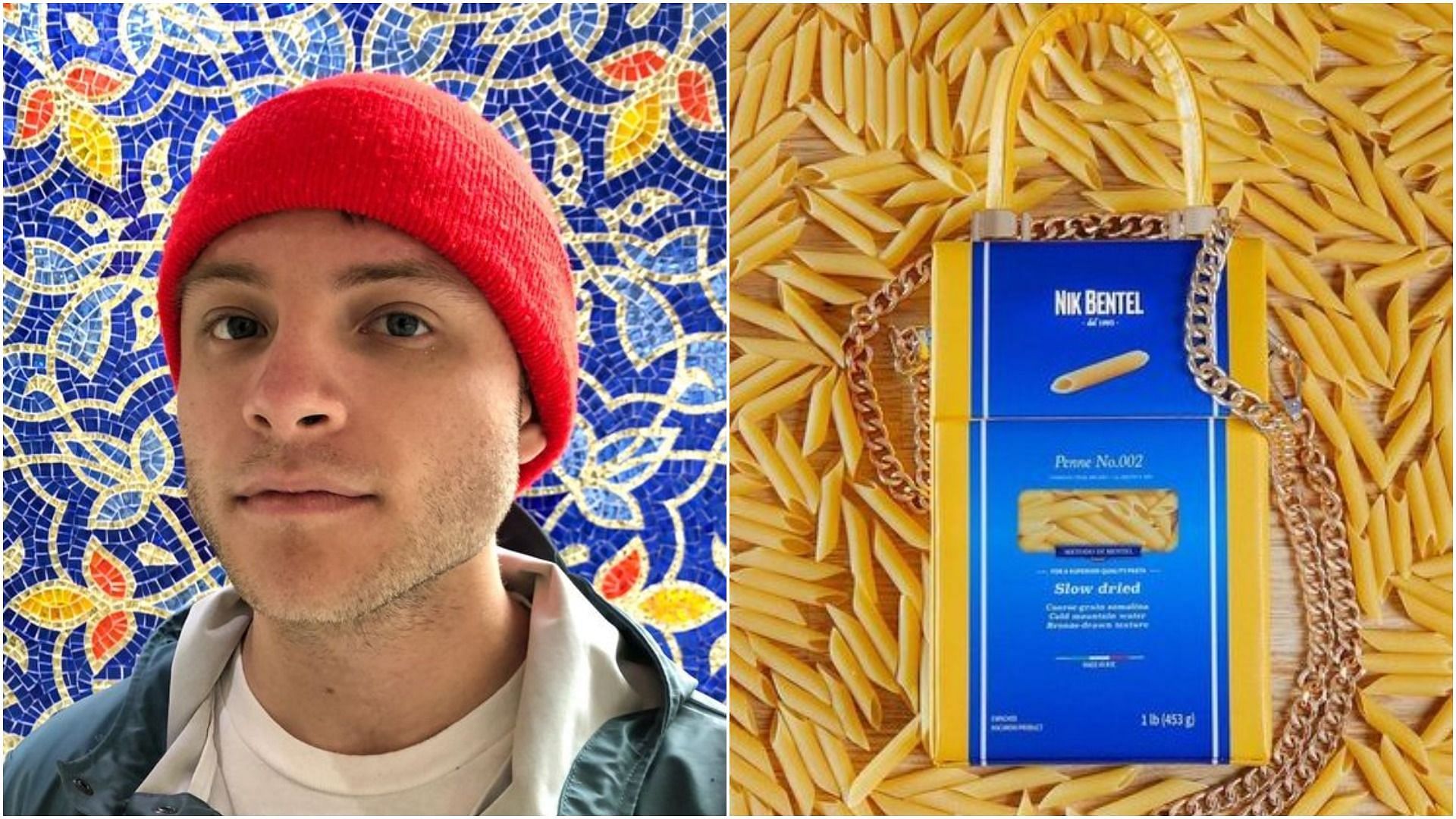 Who is Nik Bentel? Designer&#039;s Pasta Bag to make a return (Image via @nikbentel/Instagram)
