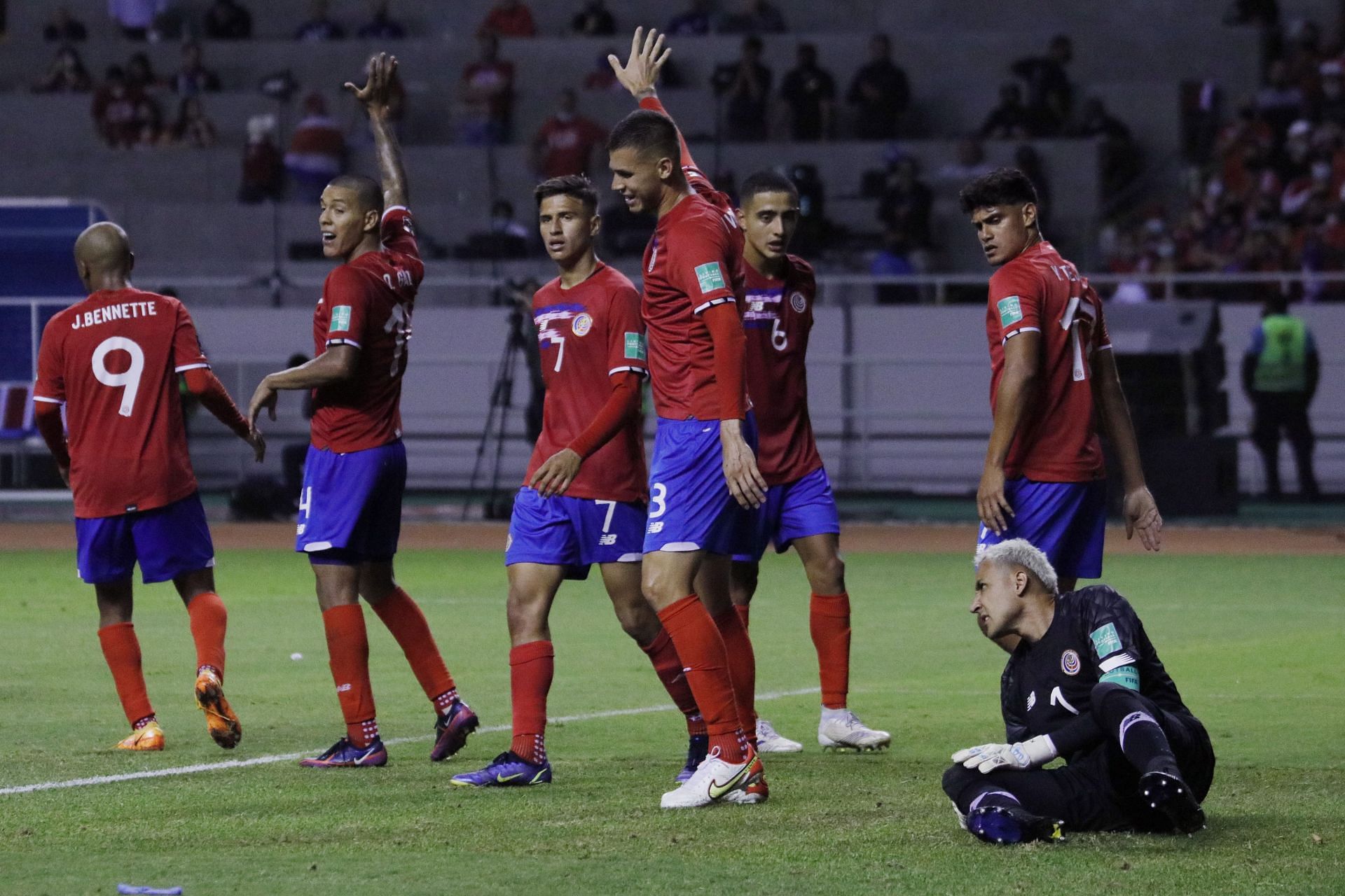 Costa Rica will take on New Zealand in a 2022 FIFA World Cup inter-confederation playoffs fixture