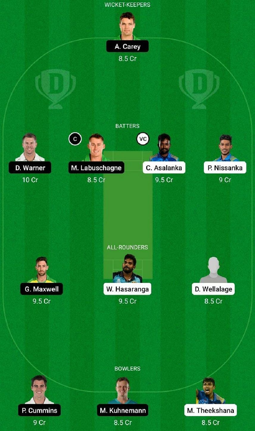 SL vs AUS Dream11 Fantasy Tip #1 - 5th ODI.