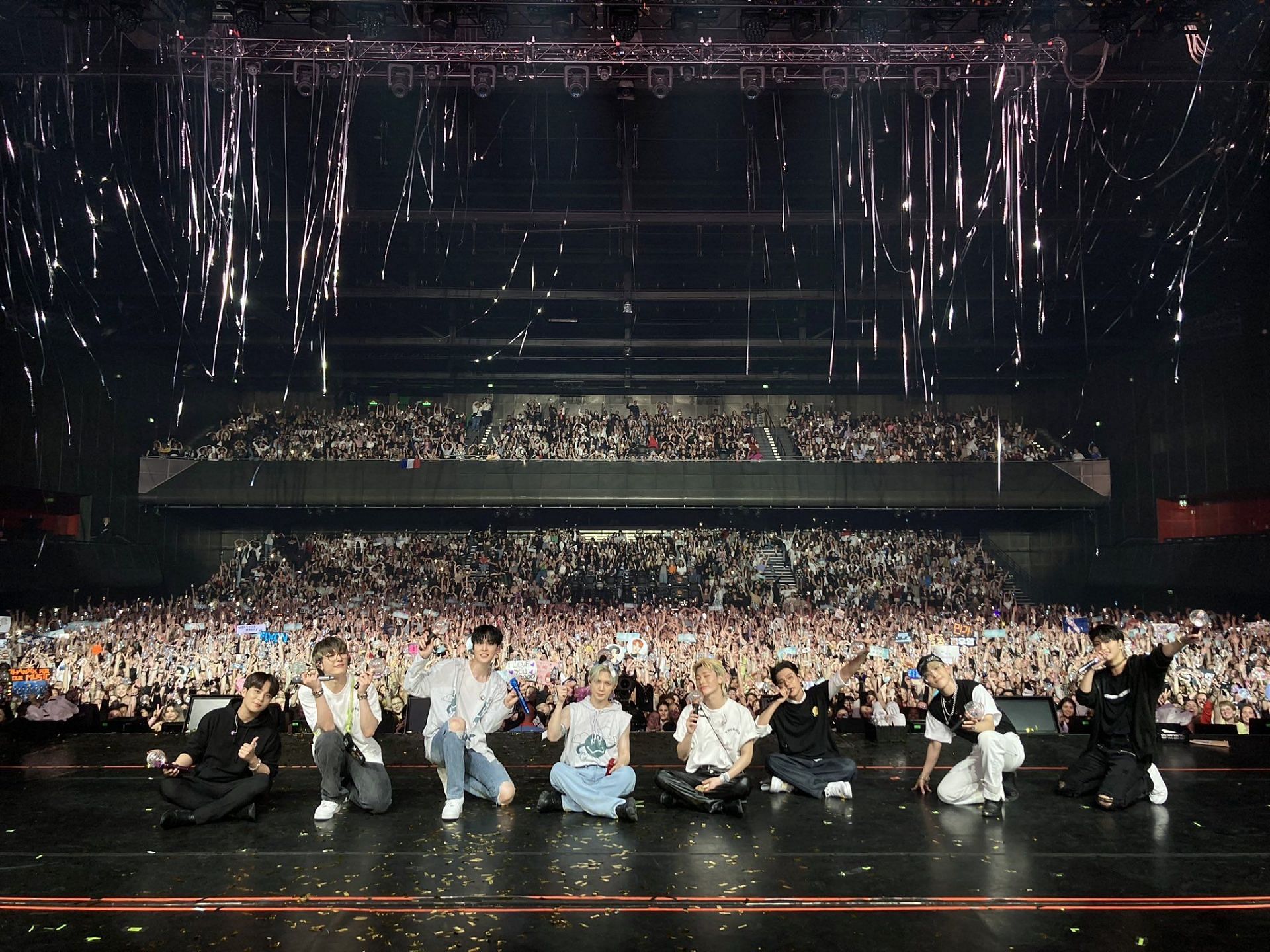 A still from the concert (Image via @ATEEZofficial/Twitter)