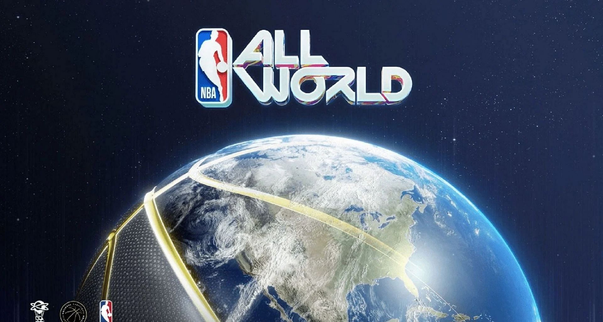 NBA All-World&#039;s official logo and art (Image via Niantic)