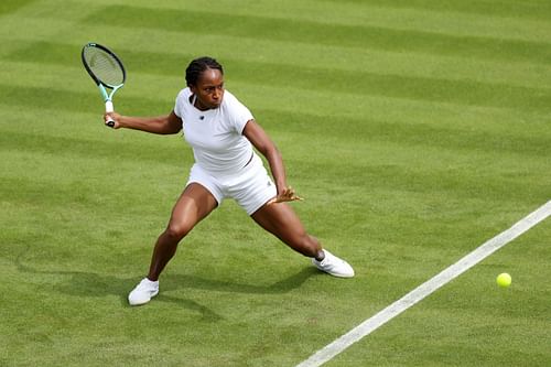 Coco Gauff has made a winning start to her 2022 Wimbledon campaign.