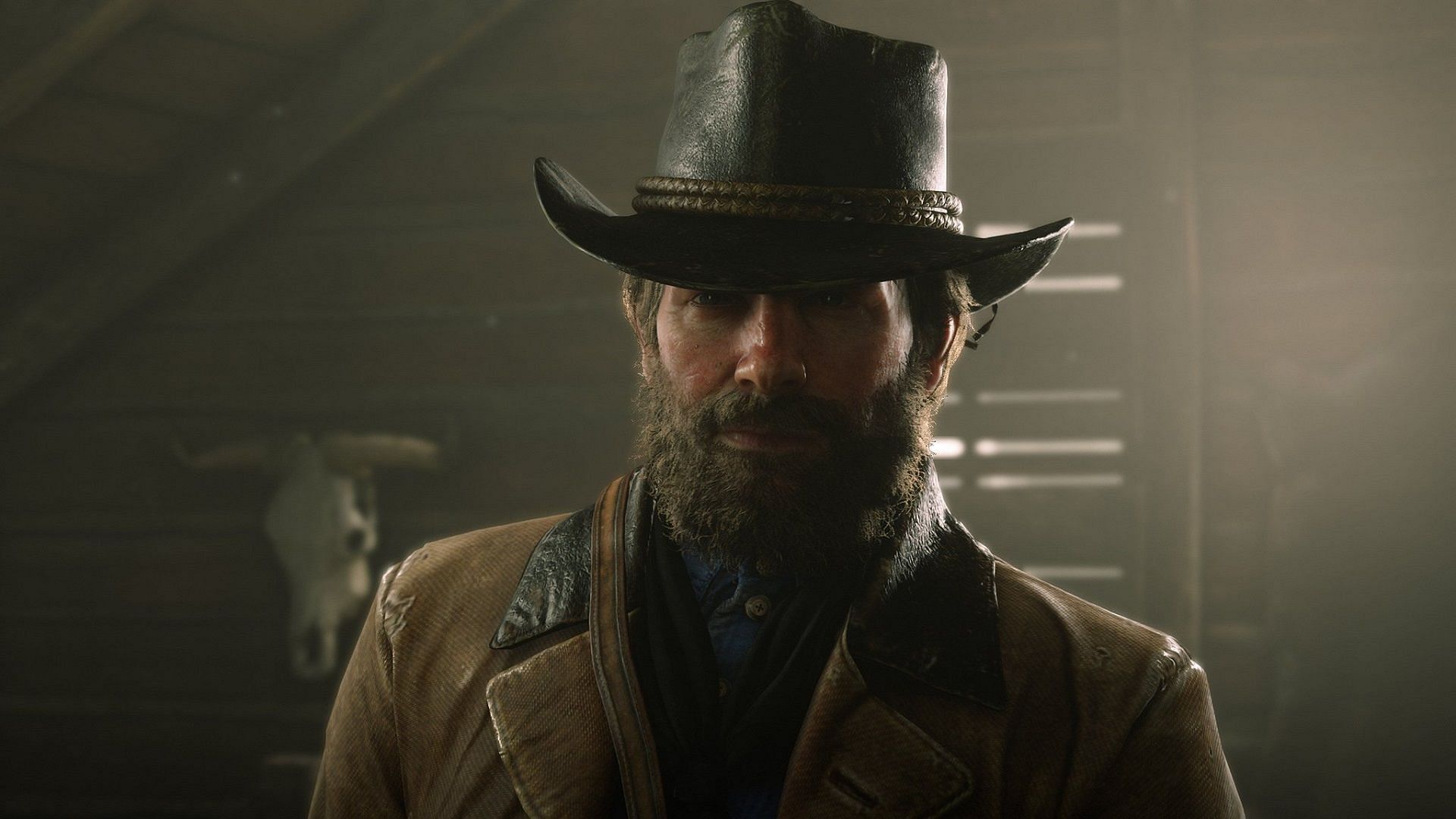 Arthur Morgan with his iconic hat (Image via Rockstar Games)