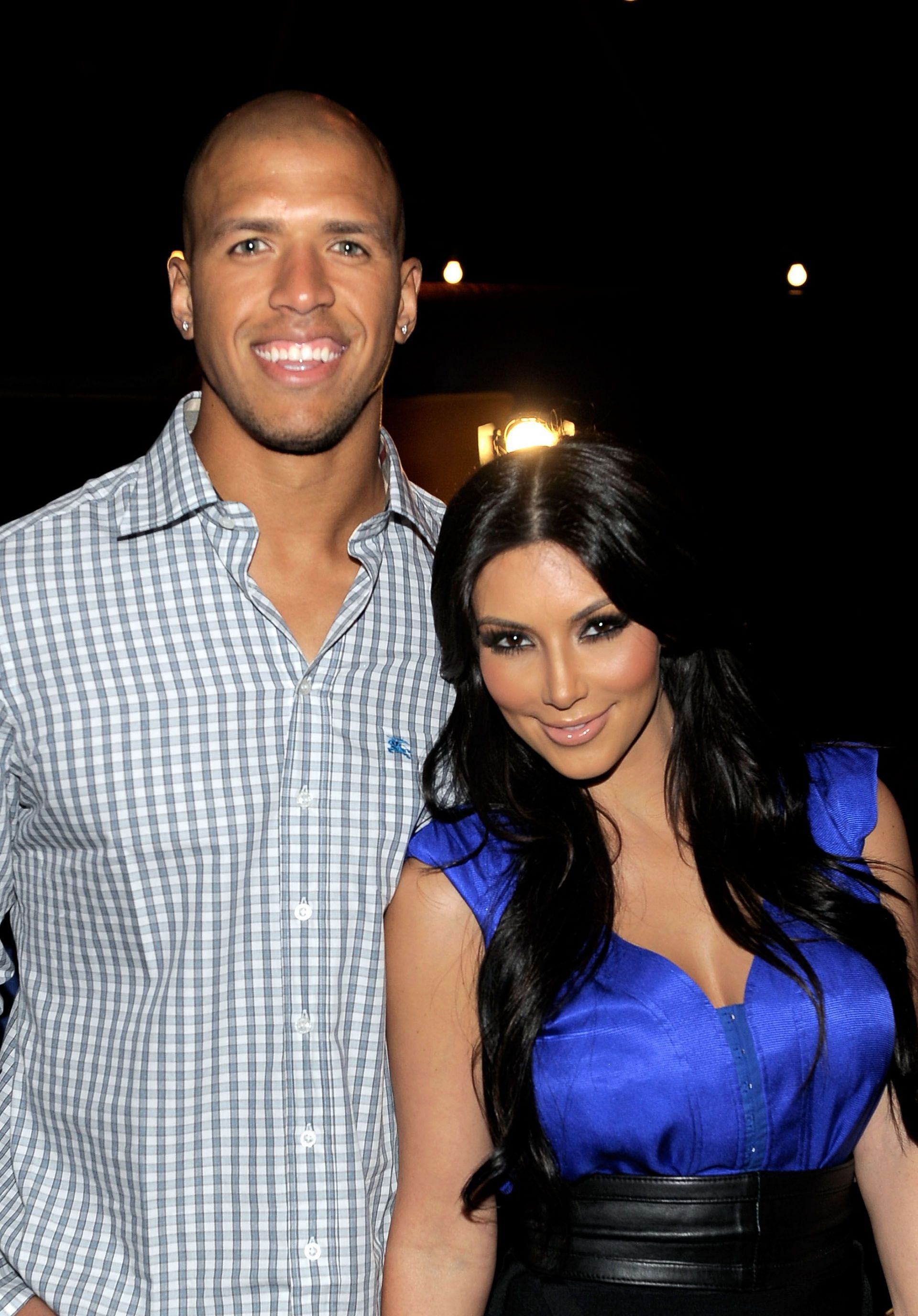 Miles Austin and Kim Kardashian at the ESPYs