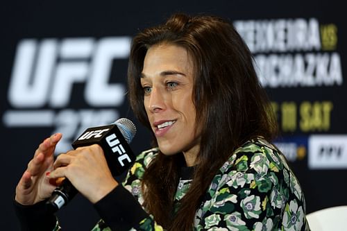 Joanna Jedrzejczyk at UFC 275 Media Day