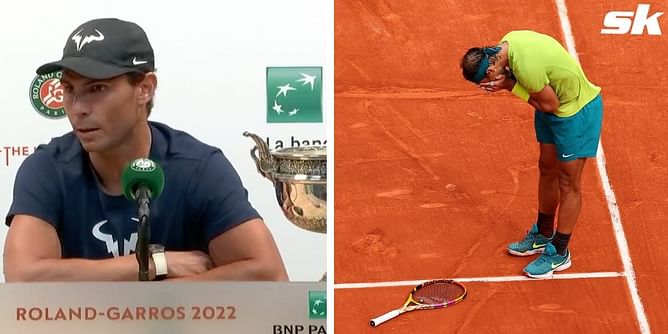 "We played with an injection on the nerve, the foot was asleep" - Rafael Nadal highlights his struggles to clinch the French Open