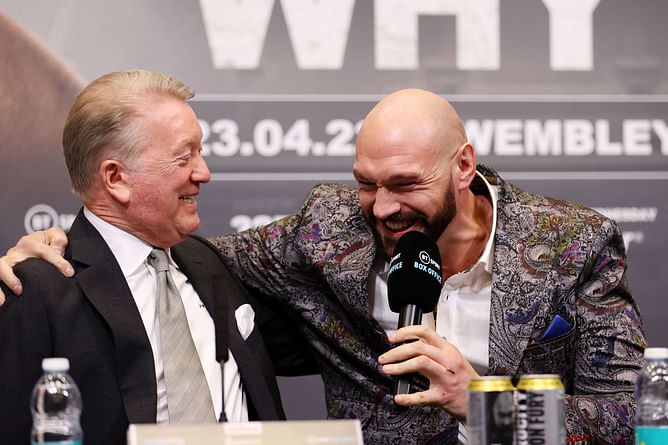 "Only a little bit" - Frank Warren opens up on Tyson Fury's $500 million demand