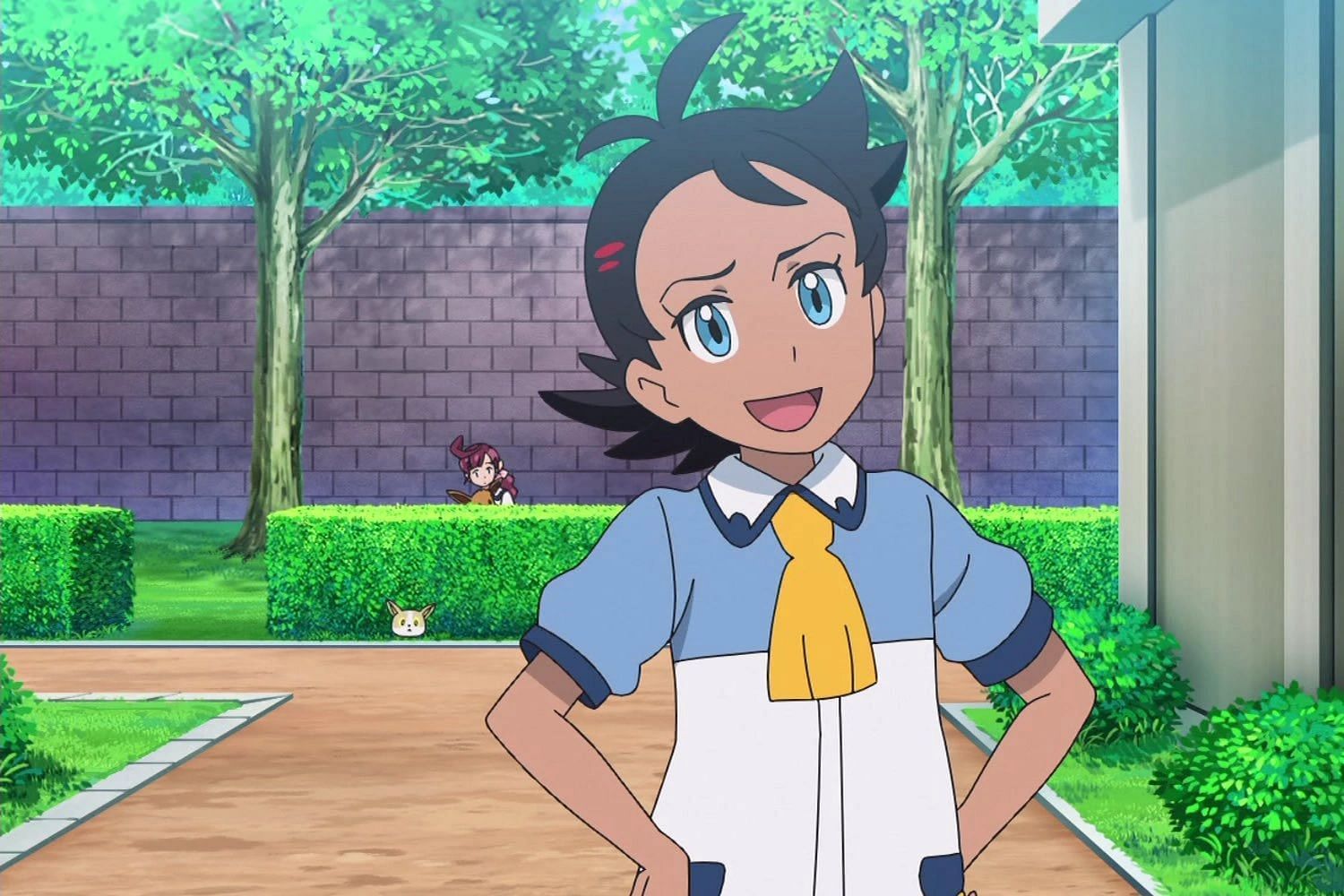He&#039;s a much stronger trainer than Ash&#039;s past friends (Image via OLM, Inc)