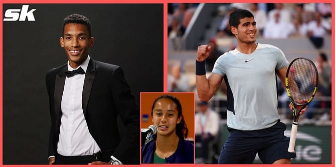 "Honestly can't go wrong with any of these amazing players" - Leylah Fernandez picks Carlos Alcaraz, Jack Sock and Felix Auger-Aliassime as dream mixed doubles partners