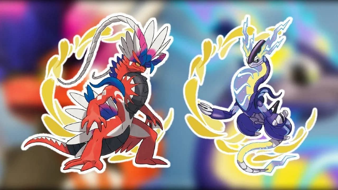 A look at the new Legendaries in Pokemon Scarlot and Violet (Image via Game Freak)
