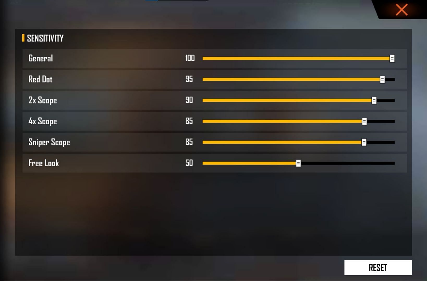 Best sensitivity settings to use in Free Fire (Image via Garena)