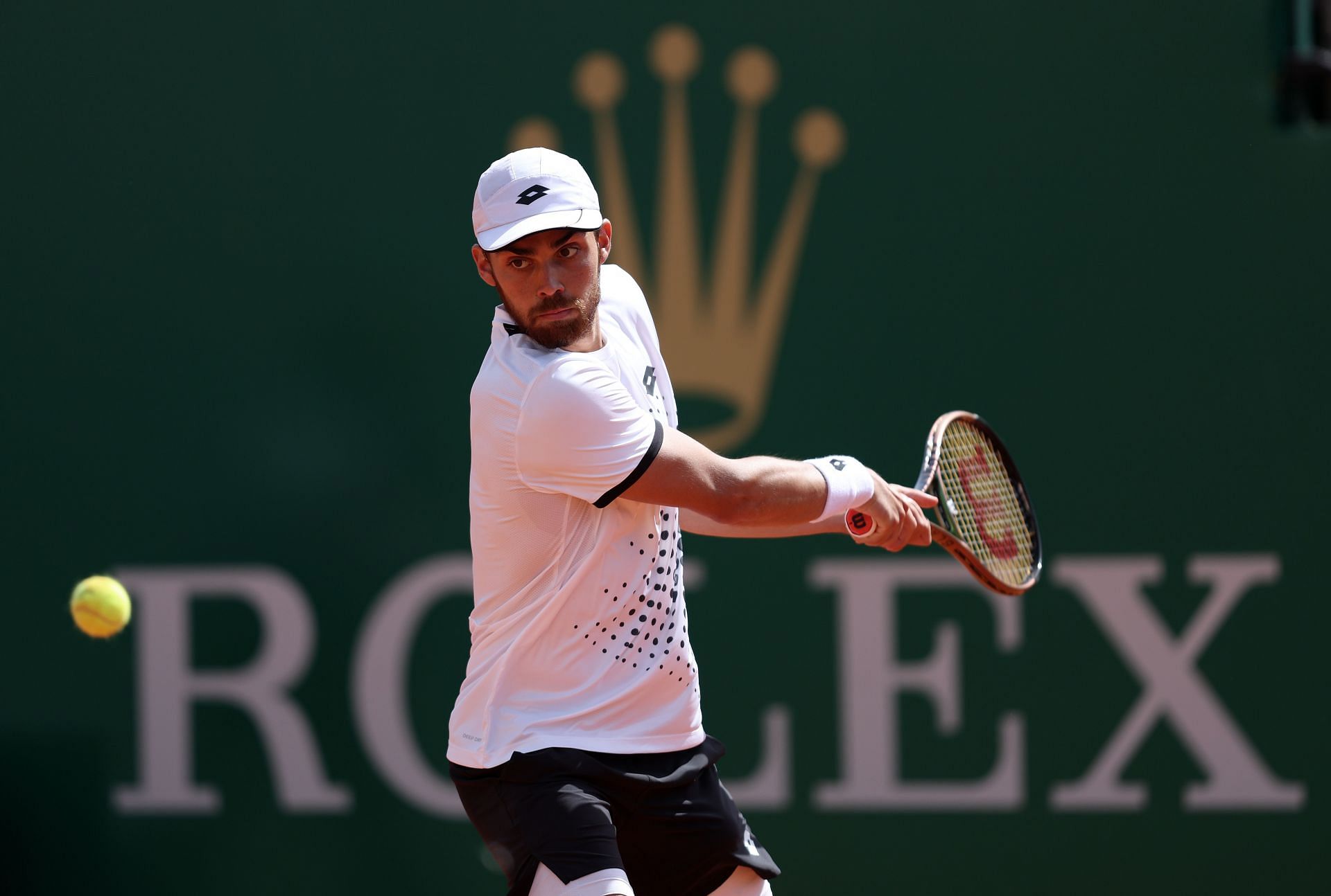 Benjamin Bonzi at the 2022 Rolex Monte-Carlo Masters.