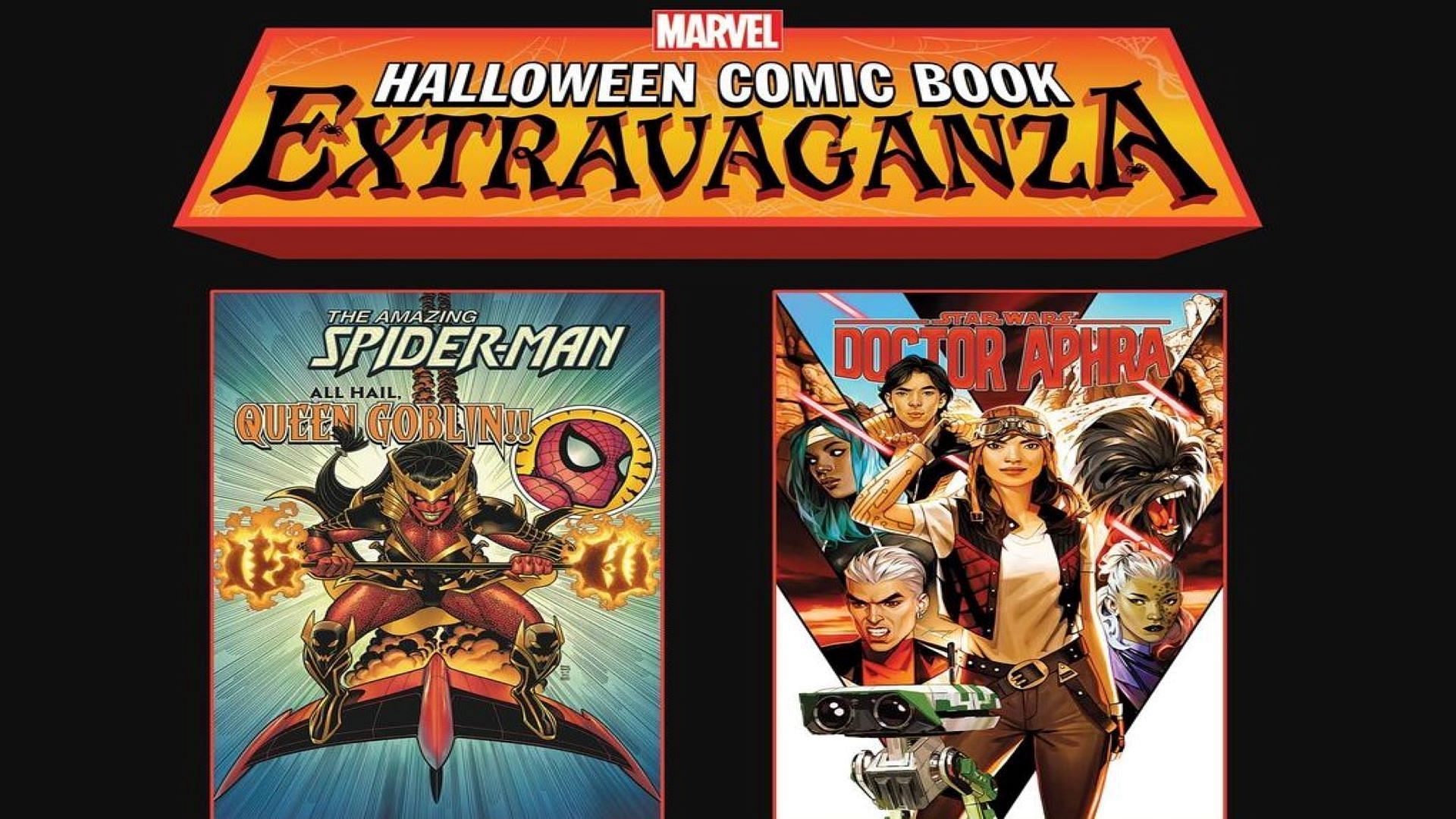 Halloween Extravaganza event will feature four comic books (Image via Marvel)