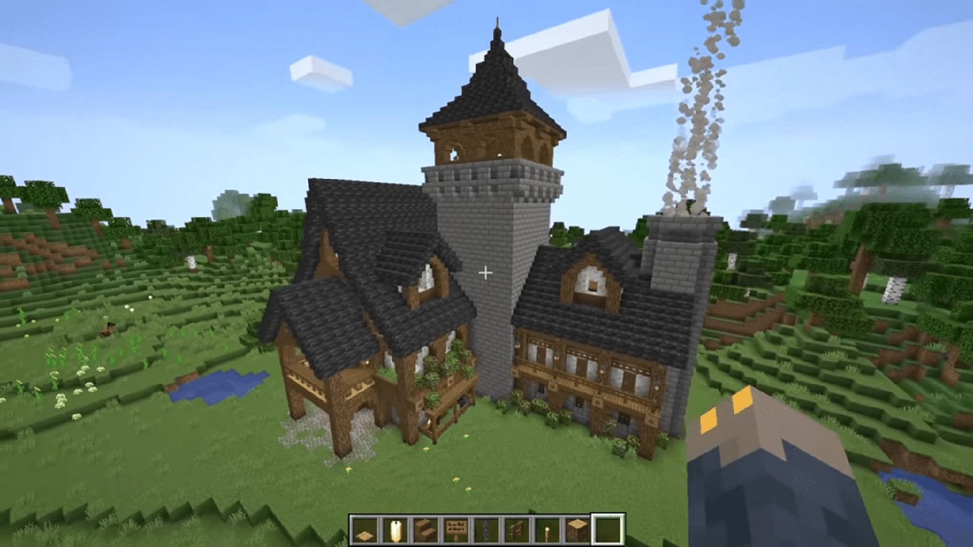 Minecraft How to Build a Medieval Survival House