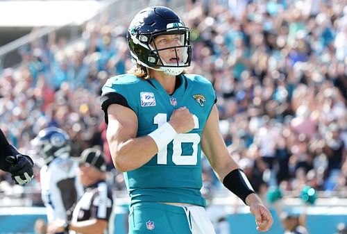 Jacksonville Jaguars quarterback Trevor Lawrence