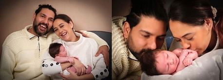 "Welcome to the world Orion Keech Singh" - On Father's Day, Yuvraj Singh reveals son's name, shares heartwarming pictures