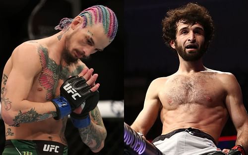 Sean O'Malley (left) and Zabit Magomedsharipov (right) (Images via Getty)