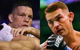 "I stop him in the 4th," says Dustin Poirier, after fan claims Nate Diaz finishes 'The Diamond' within three rounds