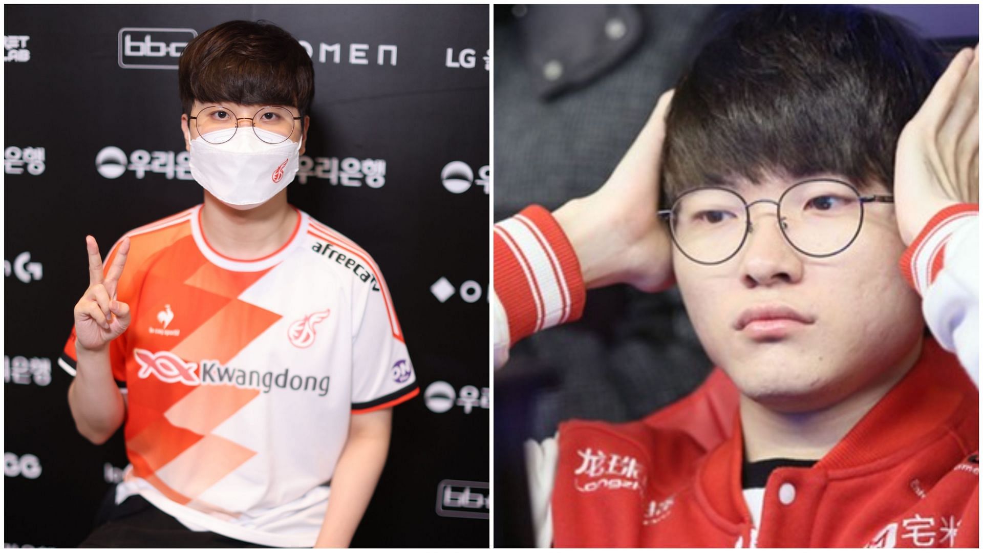 T1&#039;s 24-match winning streak was finally broken by KDF (Images via League of Legends LCK)