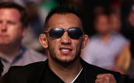 "I'm doin' this for me" - Tony Ferguson hits the mitts in boxing ring