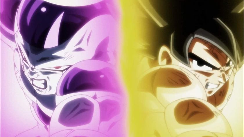 Dragon Ball Super  Último episódio fez referência a momento clássico da  luta entre Goku e Freeza