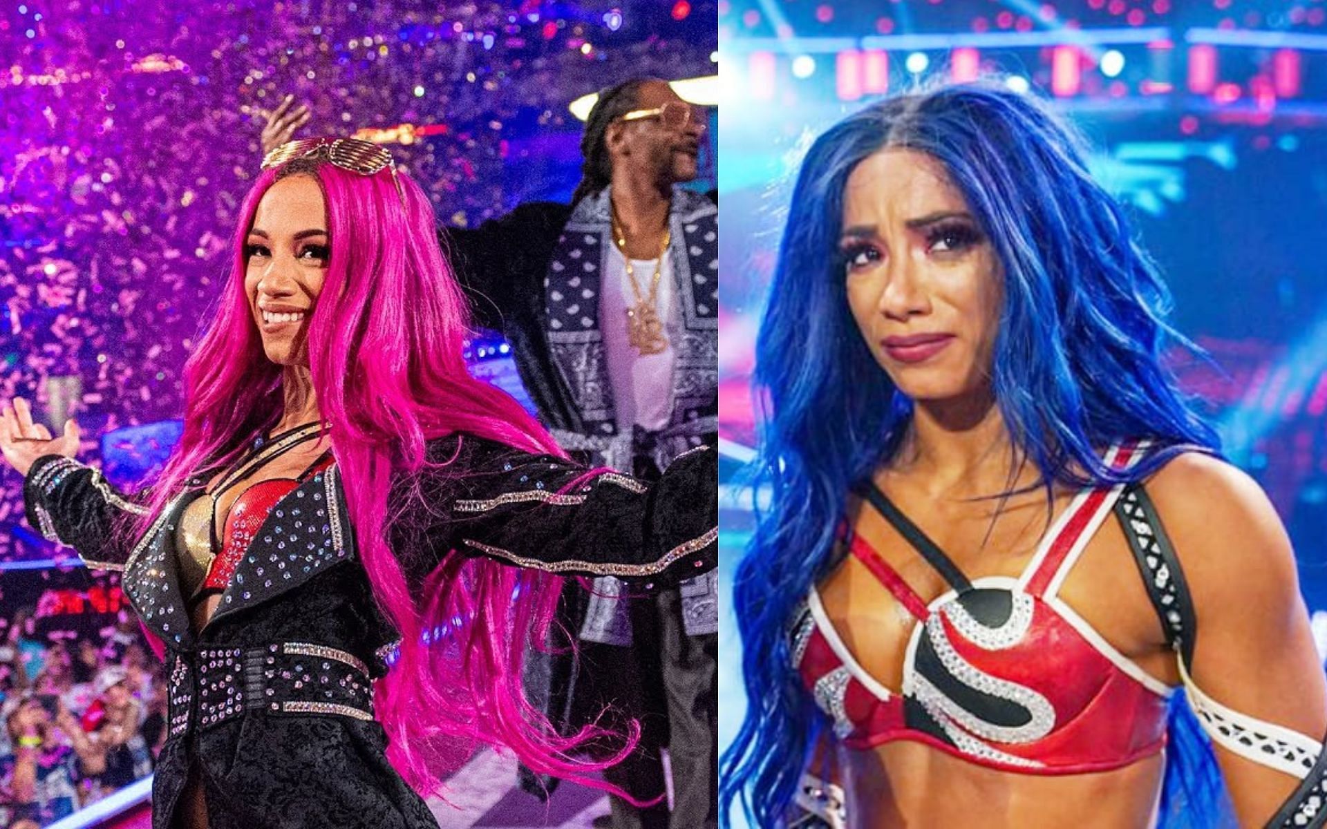 Sasha Banks is seemingly not a WWE Superstar anymore.