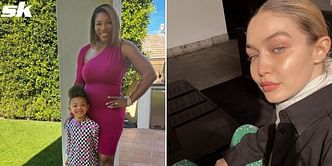 "It's so cute, thanks babe!" - Serena Williams on receiving matching outfits for her and daughter Olympia from Gigi Hadid