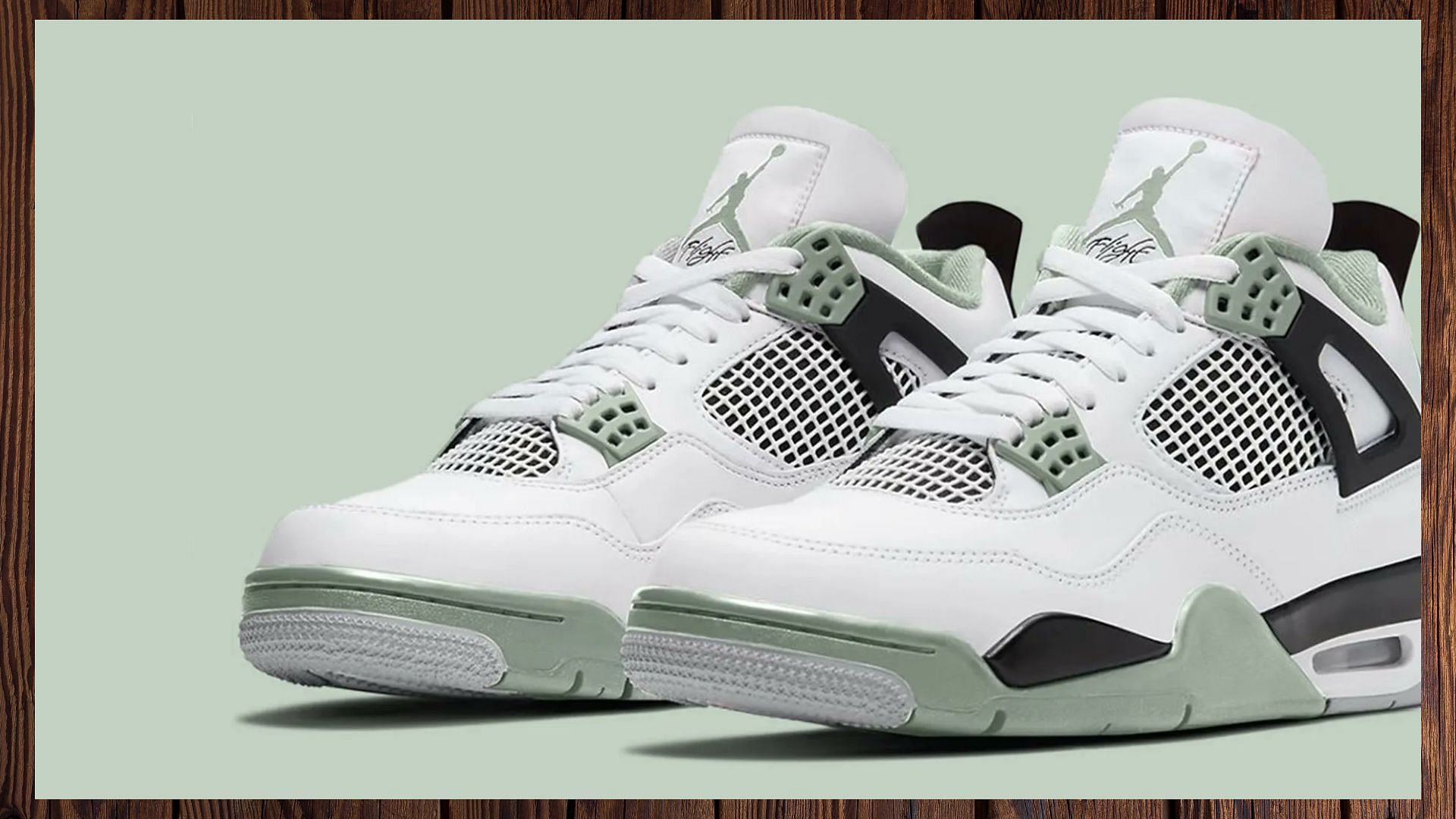 Take a look at the upcoming AJ4 Seaforam sneakers (Image via Twitter/@solesupplier)