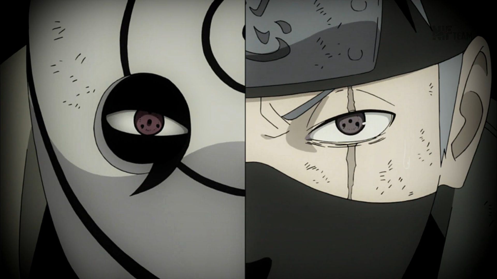 Kakashi Hatake and Obito Uchiha (Image via Studio Pierrot)