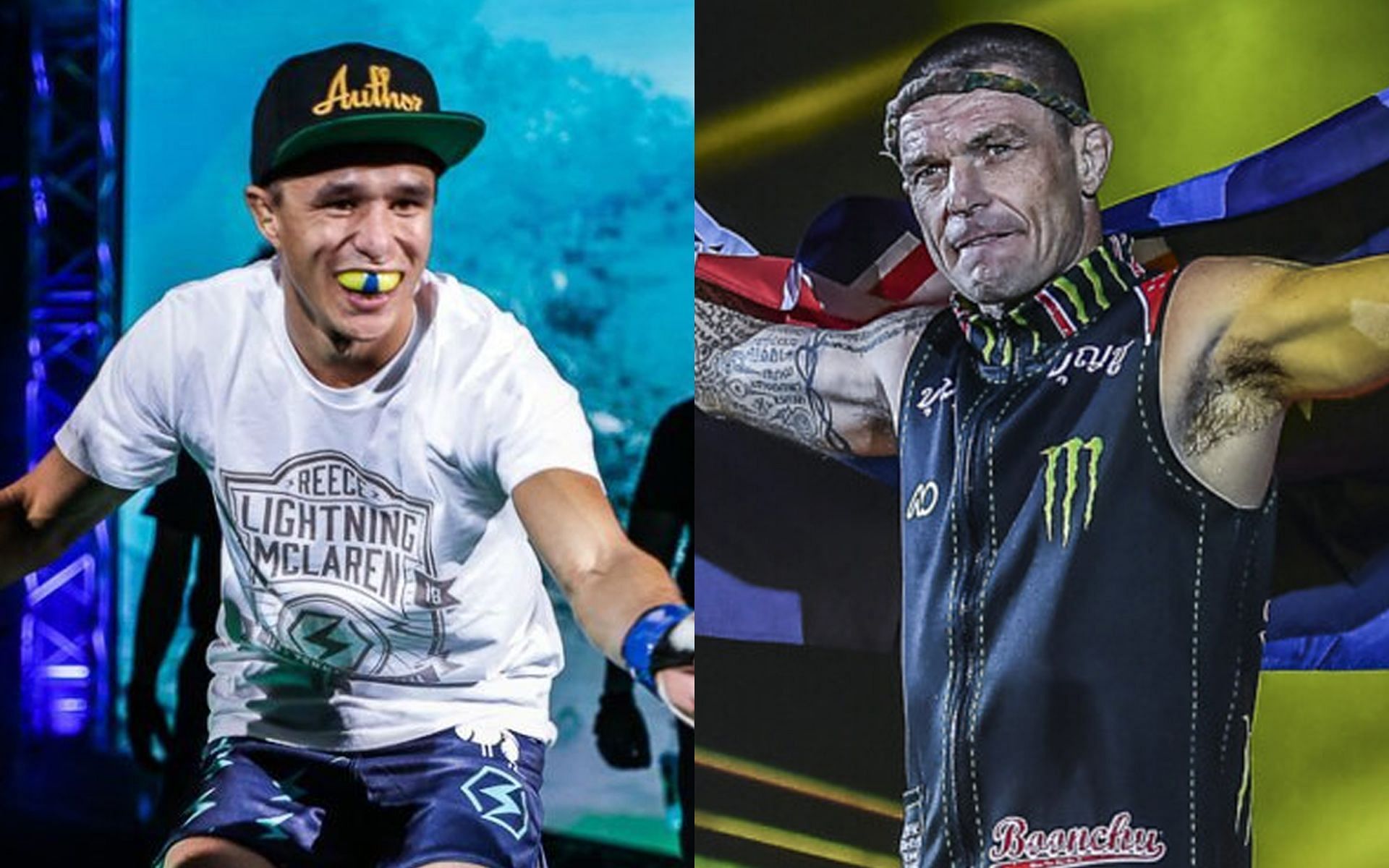 Reece McLaren (L) is seeing the benefits of training under John Wayne Parr (R) [Photos: ONE Championship]